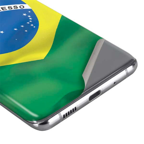 Brazil Flag Galaxy S20 Plus Skin